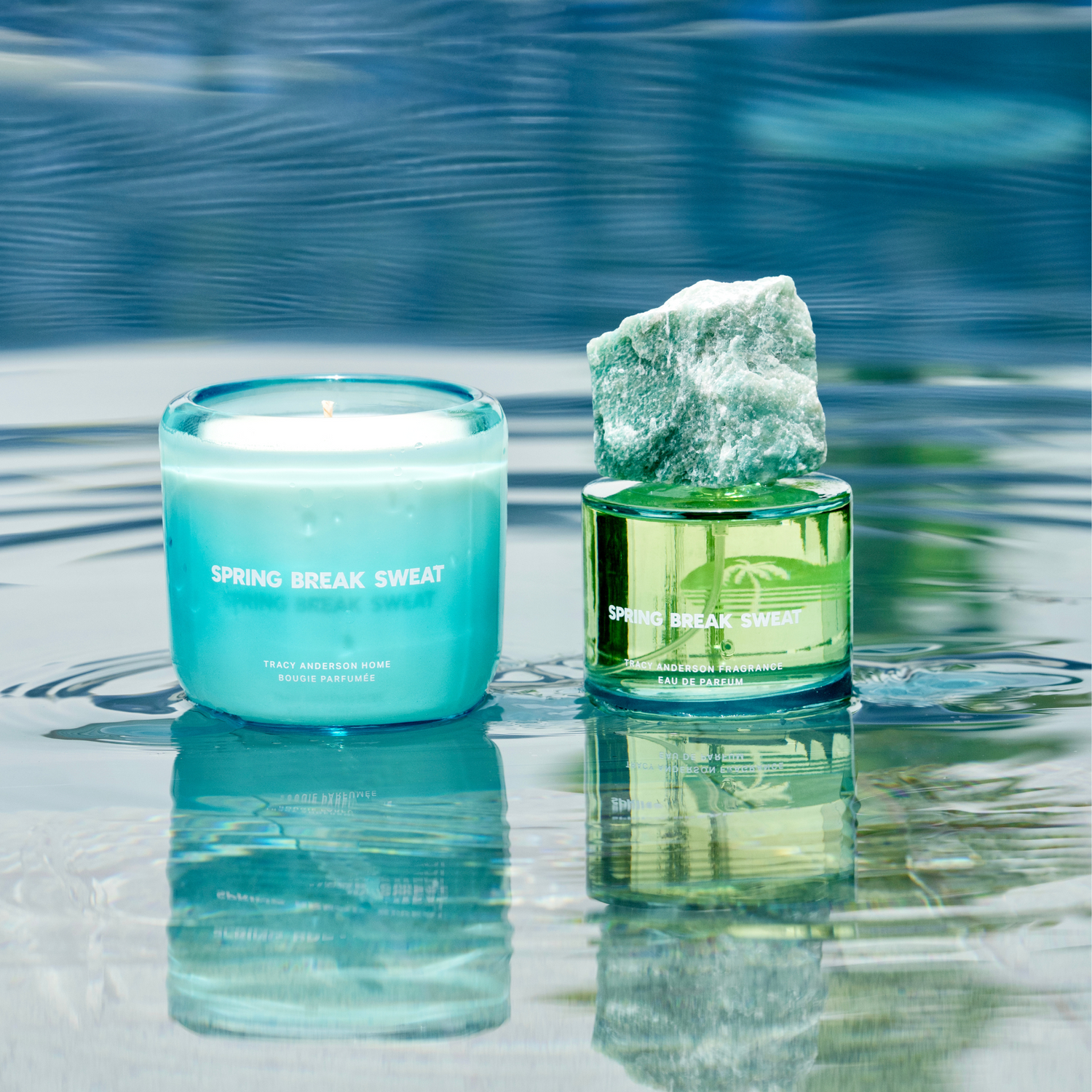 Tracy Anderson Fragrance Spring Break Sweat Eau de Parfum and Spring Break Sweat Scented Candle
